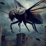 حمله حشرات به شهر